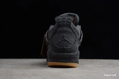Hyperoad JORDAN 4 'BLACK' X AIR LEVI'S 0822